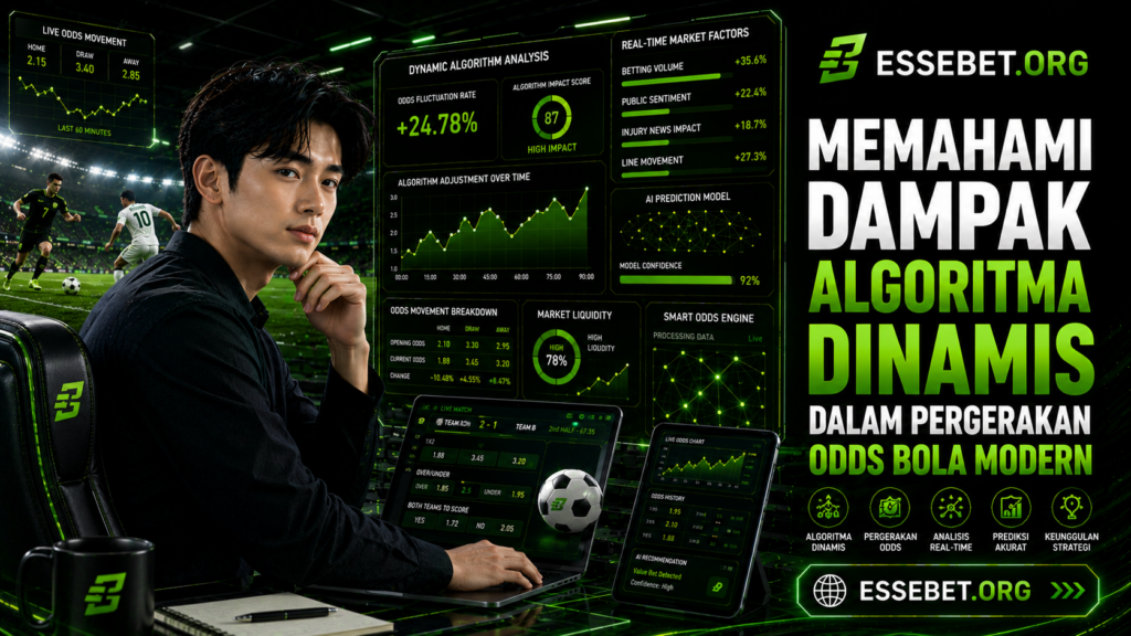 Memahami Dampak Algoritma Dinamis dalam Pergerakan Odds Bola Modern