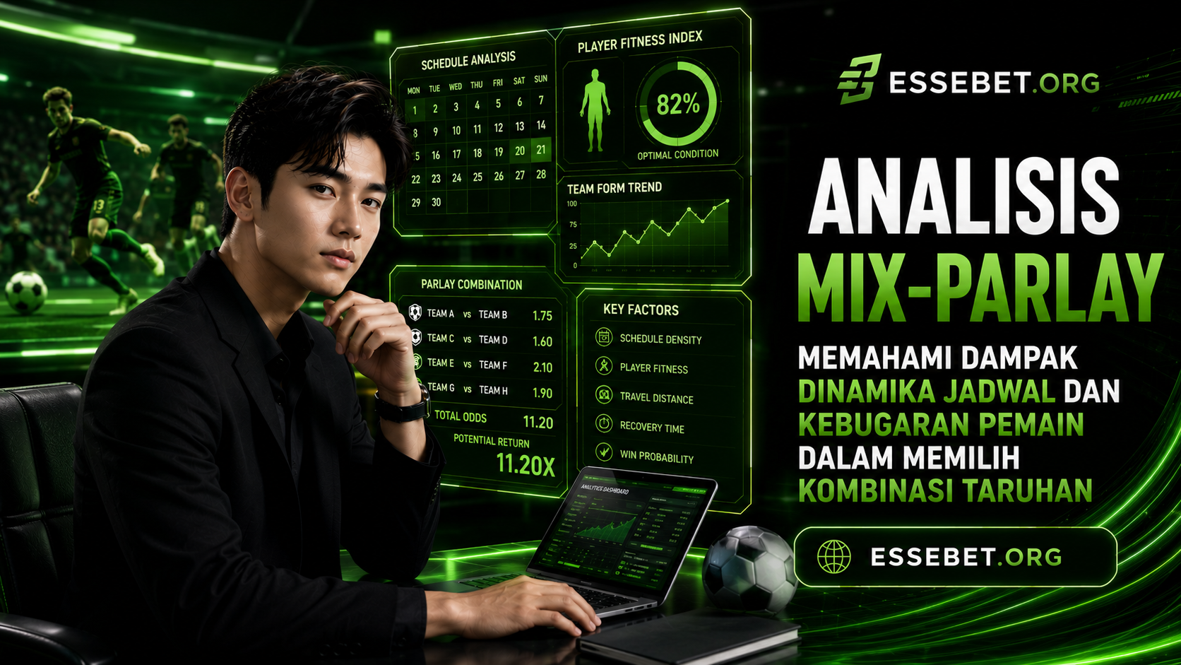 Analisis Mix-Parlay: Memahami Dampak Dinamika Jadwal dan Kebugaran Pemain dalam Memilih Kombinasi Taruhan