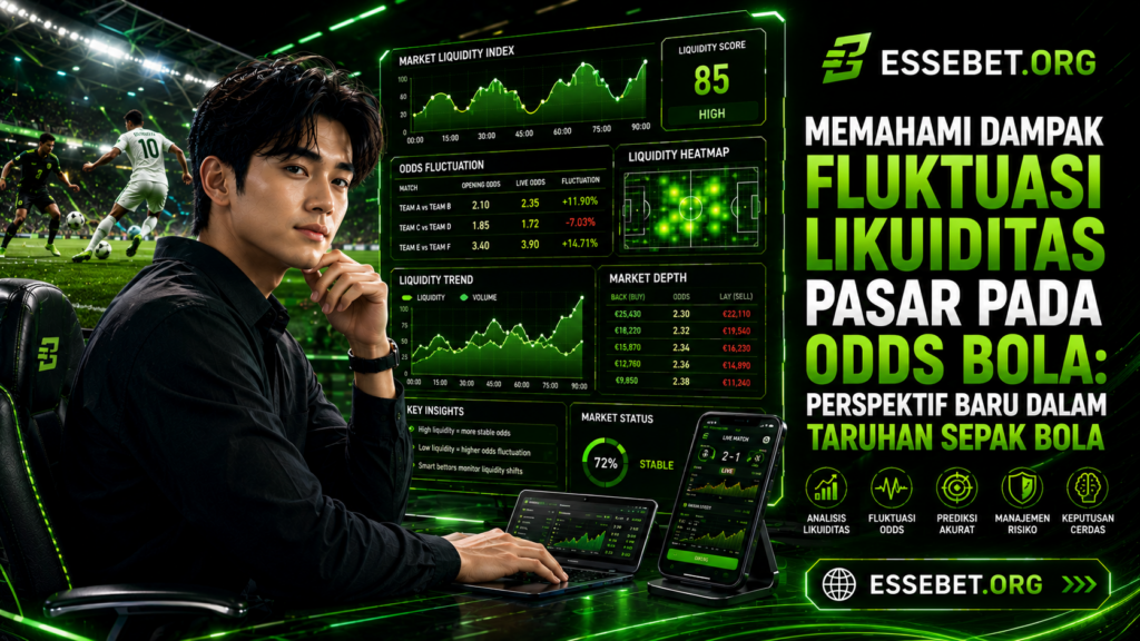 Memahami Dampak Fluktuasi Likuiditas Pasar pada Odds Bola: Perspektif Baru dalam Taruhan Sepak Bola
