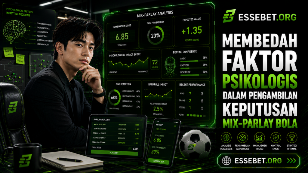 Membedah Faktor Psikologis dalam Pengambilan Keputusan Mix-Parlay Bola